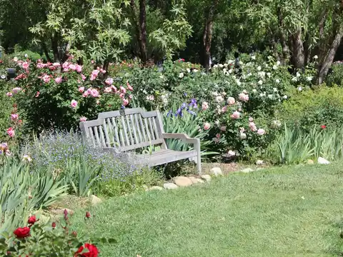 Brookline Teak Garden Bench