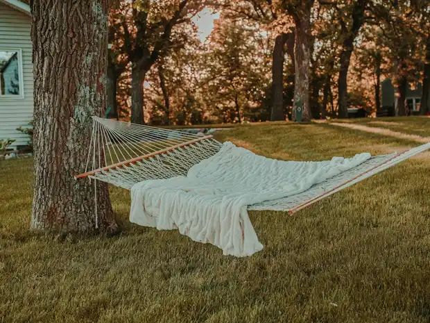 Hollow Pine Rope Hammock